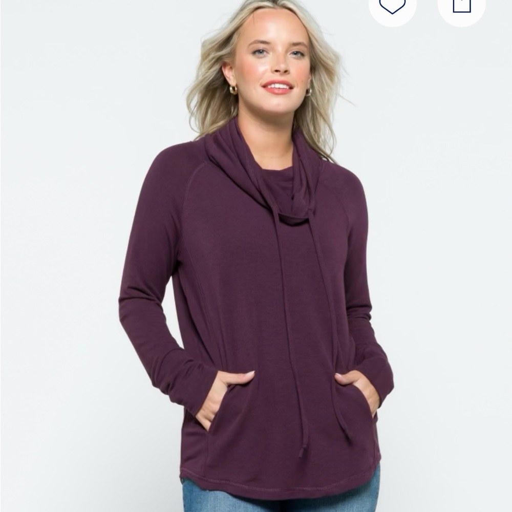 Pink Clover Shenaya Knit Sweatshirt